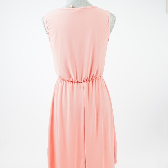 2/$20 - Peach High-Low Dress - Picture 3 of 5